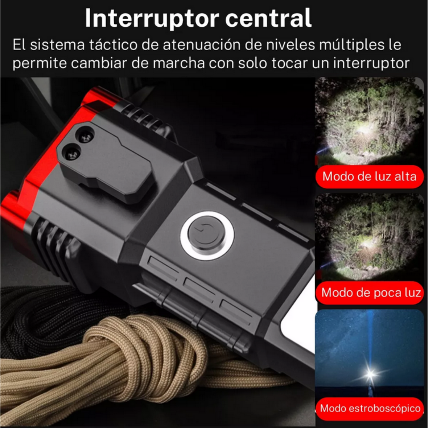 LANTERNA TACTIA MULTIUSO™ - 50% OFF 🔥